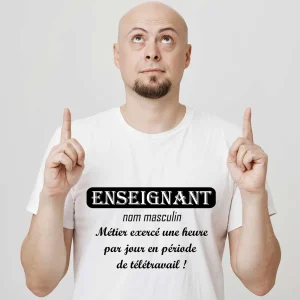 T-shirt Homme Enseignant