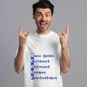 T-shirt Homme Définition Beauf