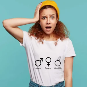 T-shirt Symbole genre obsédée