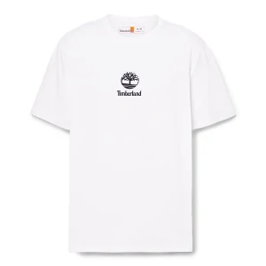 Small Print Logo Tee - White