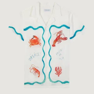 La Chemise Morney homard Blanc MAISON LABICHE