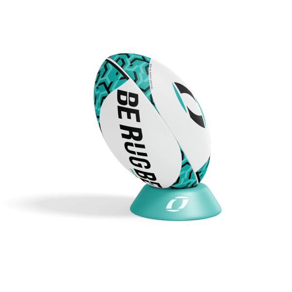 Ballon de Rugby – ProPlus – Berugbe – T5 – Bleu/Vert