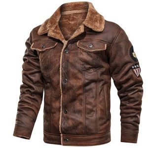 Blouson aviateur homme en cuir