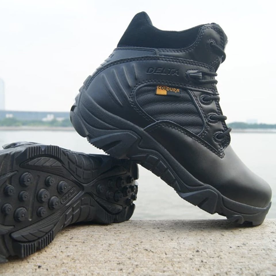 Basket rangers militaire en cuir – Image 3