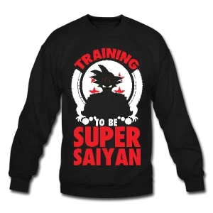 training to be super saiyan