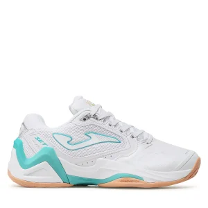 Chaussure T.SET Lady Blanc et Bleu Ciel