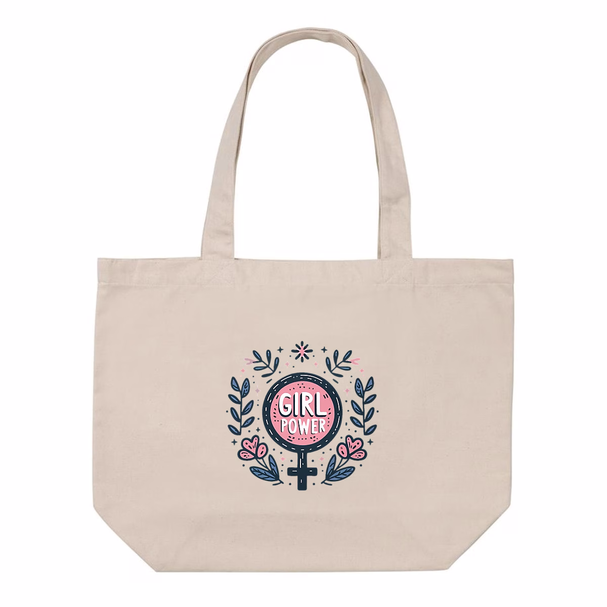 Shopping bag Girl Power – tote bag féministe écoresponsable