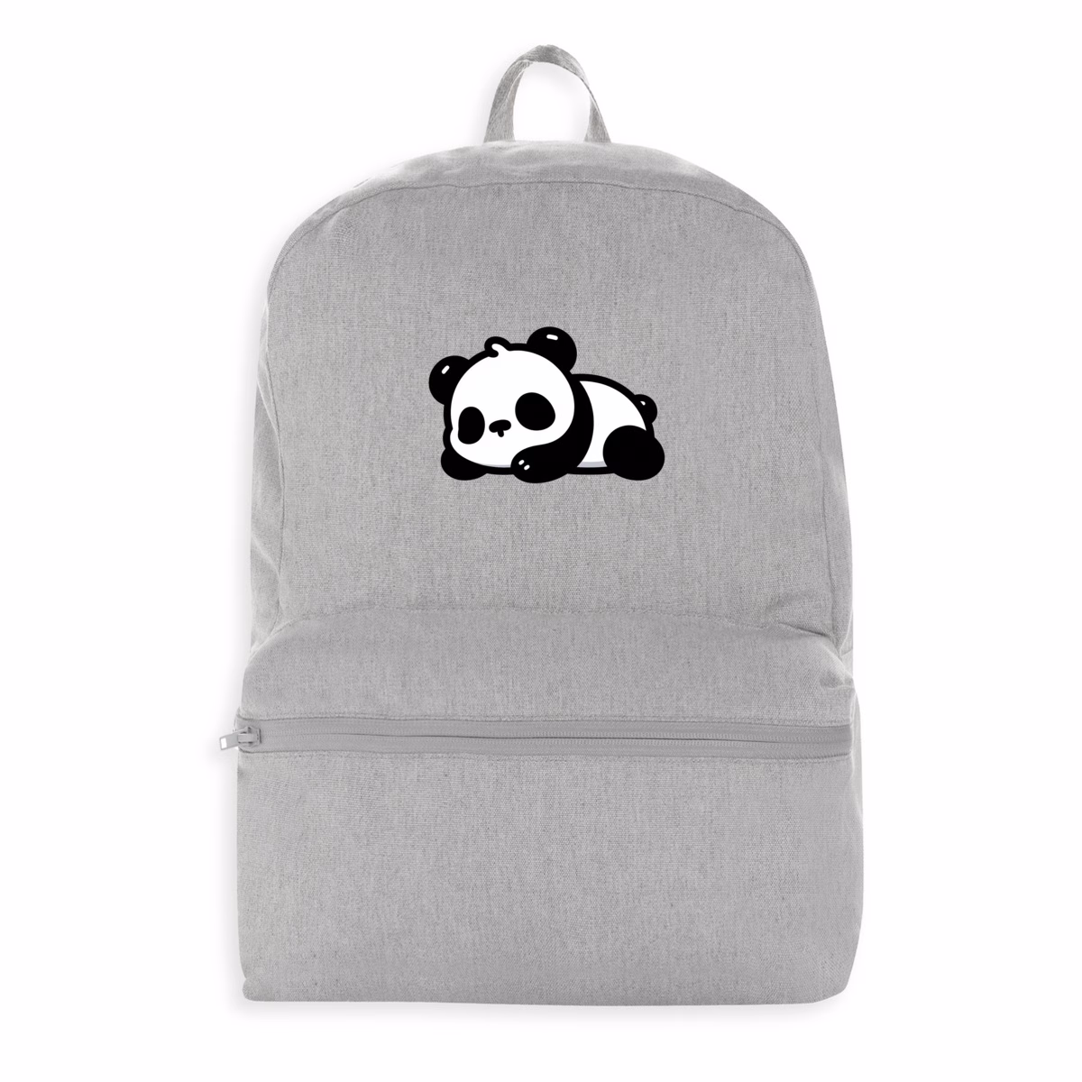 Sac à dos panda coton polyester recyclés