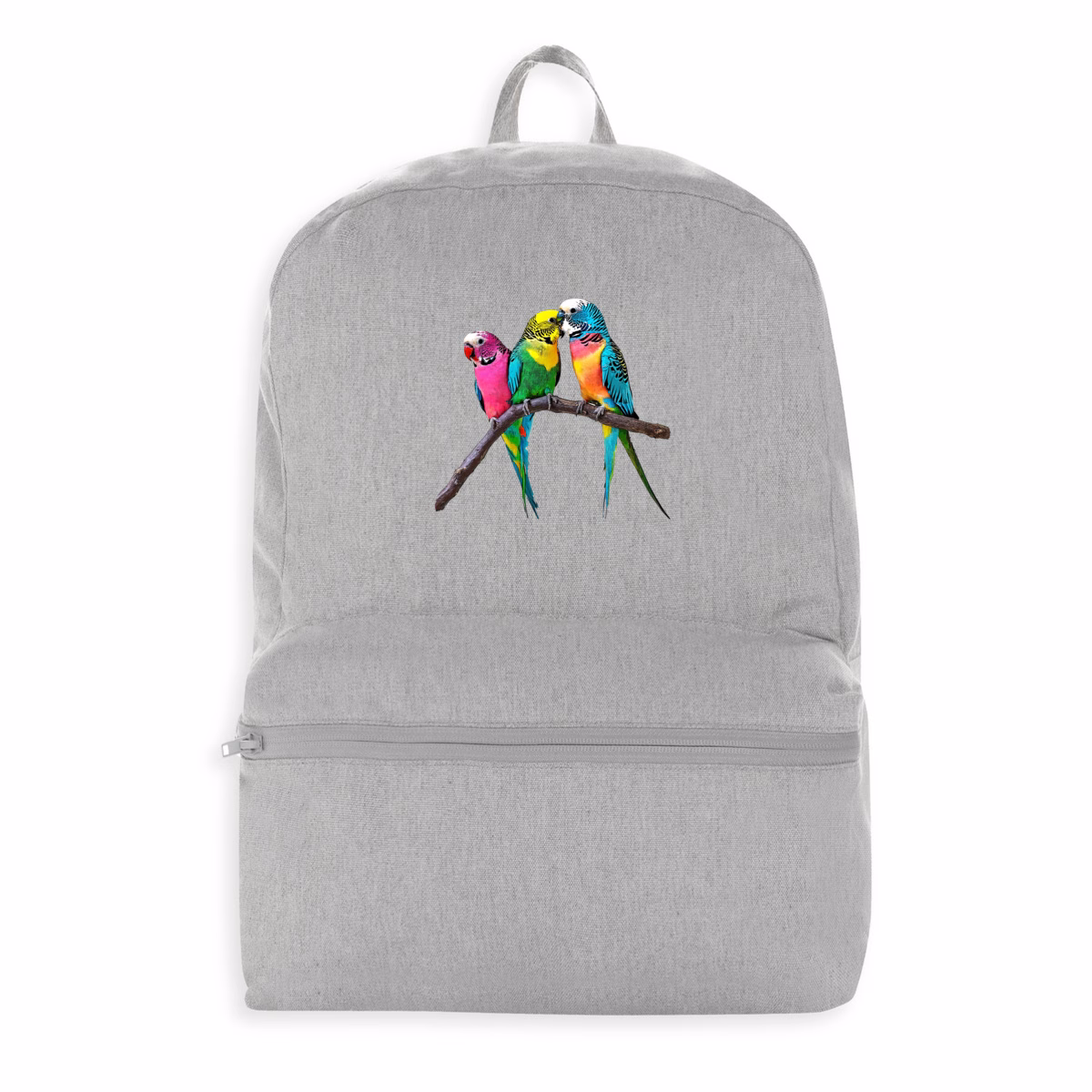 Sac à dos 100 % recyclé 3 perruches France