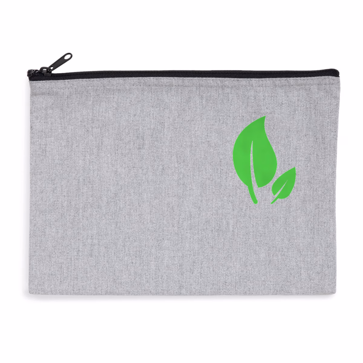 Pochette écologique zippée recyclée – accessoire durable et vegan