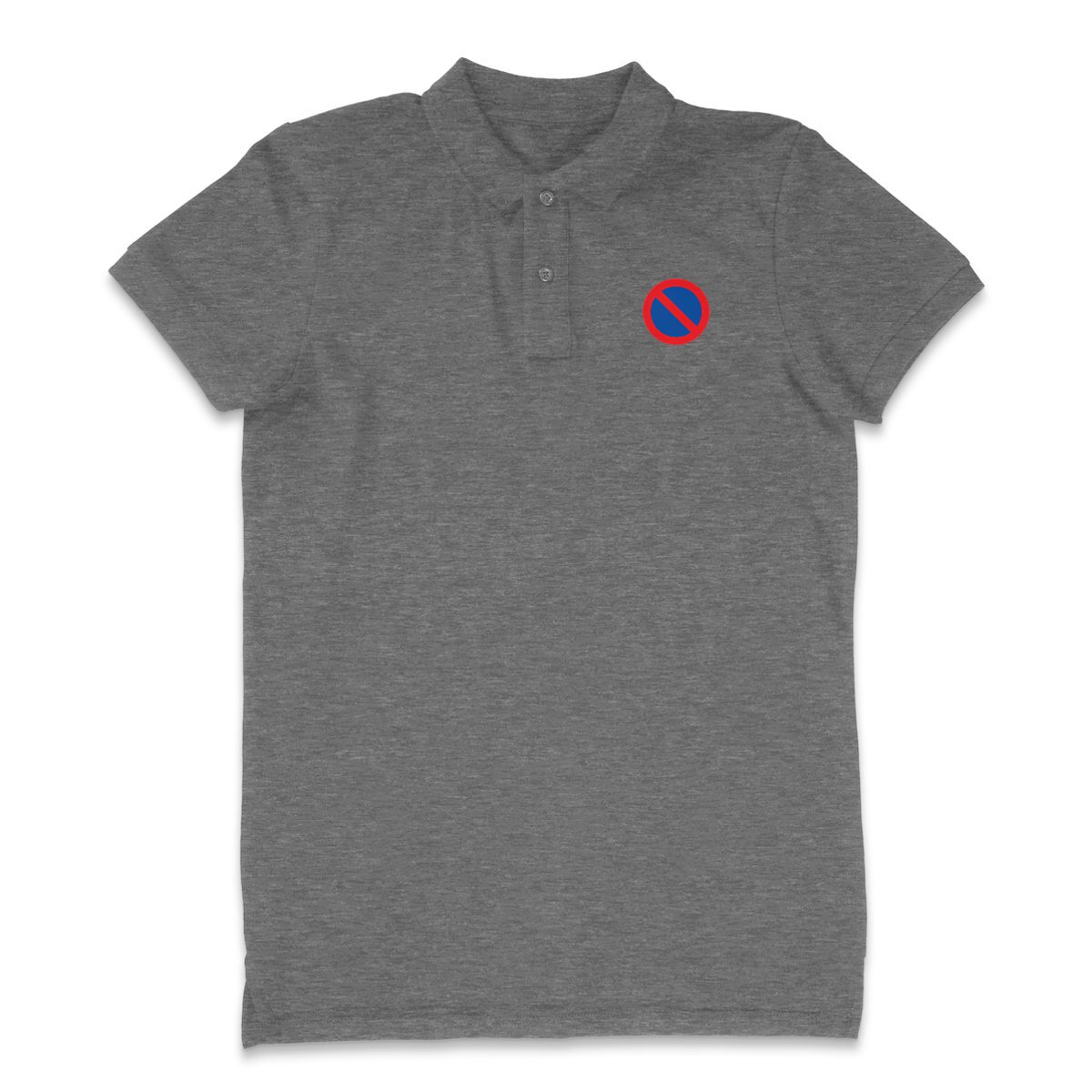 Polo homme bio logo stationnement interdit – Image 2