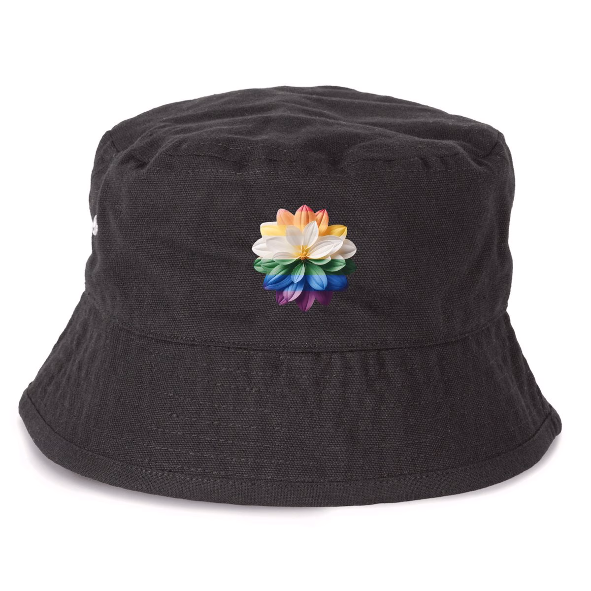 Bob LGBT 100% recyclé fleur arc-en-ciel