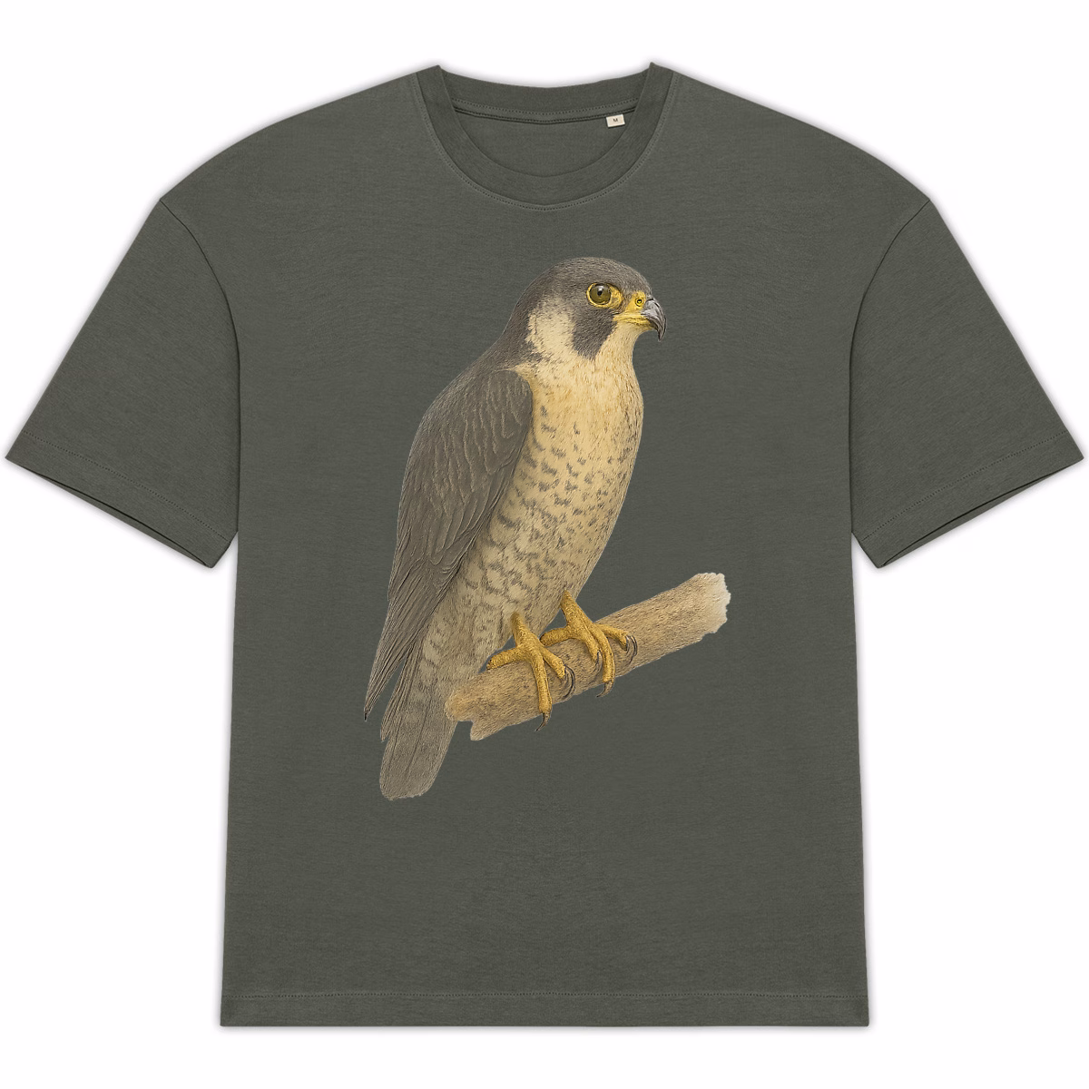 T-shirt Faucon Pèlerin Oversized bio unisexe – Image 3
