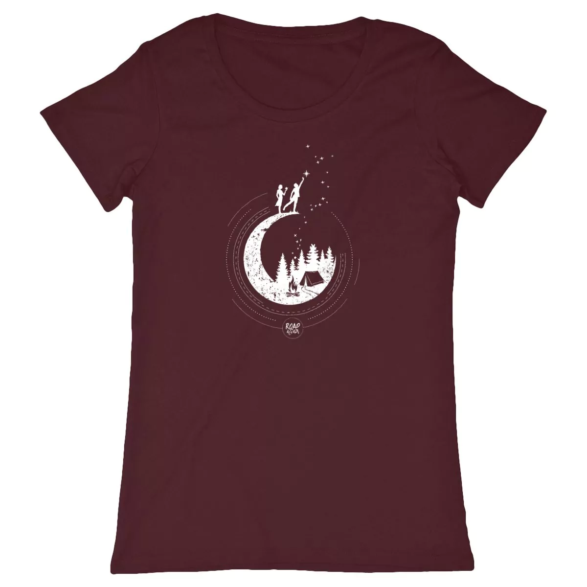 Tshirt léger femme – conversion bio – Lune – Image 4