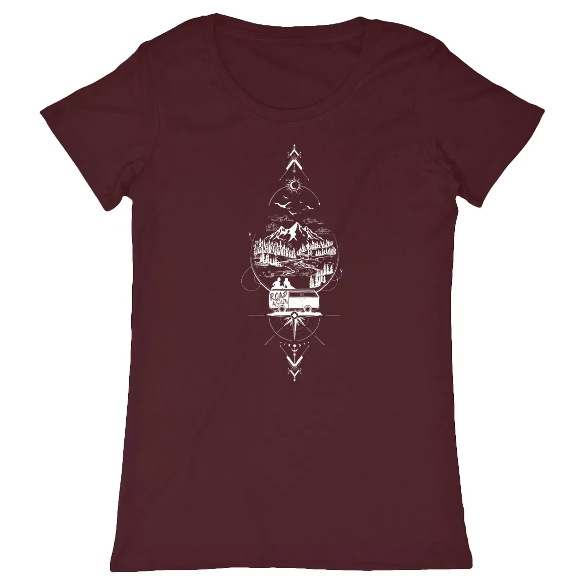 Tshirt léger femme – conversion bio – Vanlife – Image 4