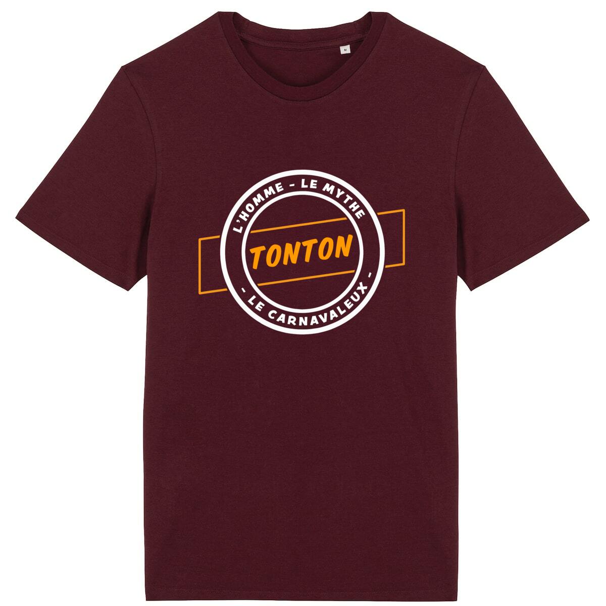 T-shirt Léger Unisexe – 100% coton Bio 150g/m² – Tonton l’homme le mythe le carnavaleux – Image 4