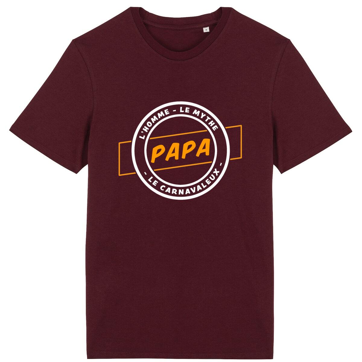 T-shirt Léger Unisexe – 100% coton Bio 150g/m² – Papa l’homme le mythe le carnavaleux – Image 4