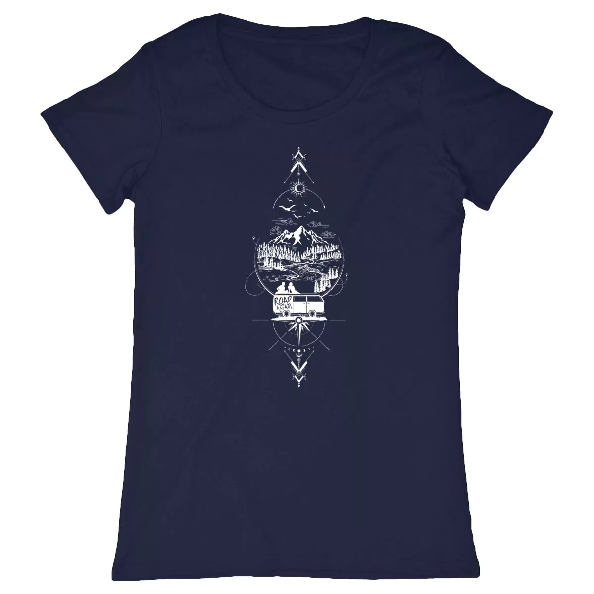 Tshirt léger femme – conversion bio – Vanlife – Image 3