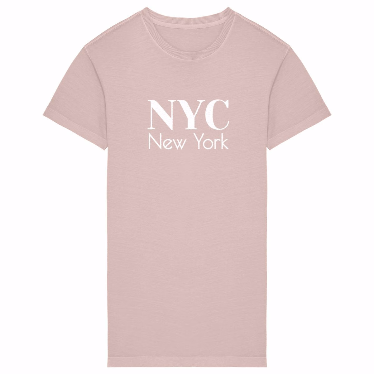 Robe T-shirt New York City coton bio éthique – Image 4