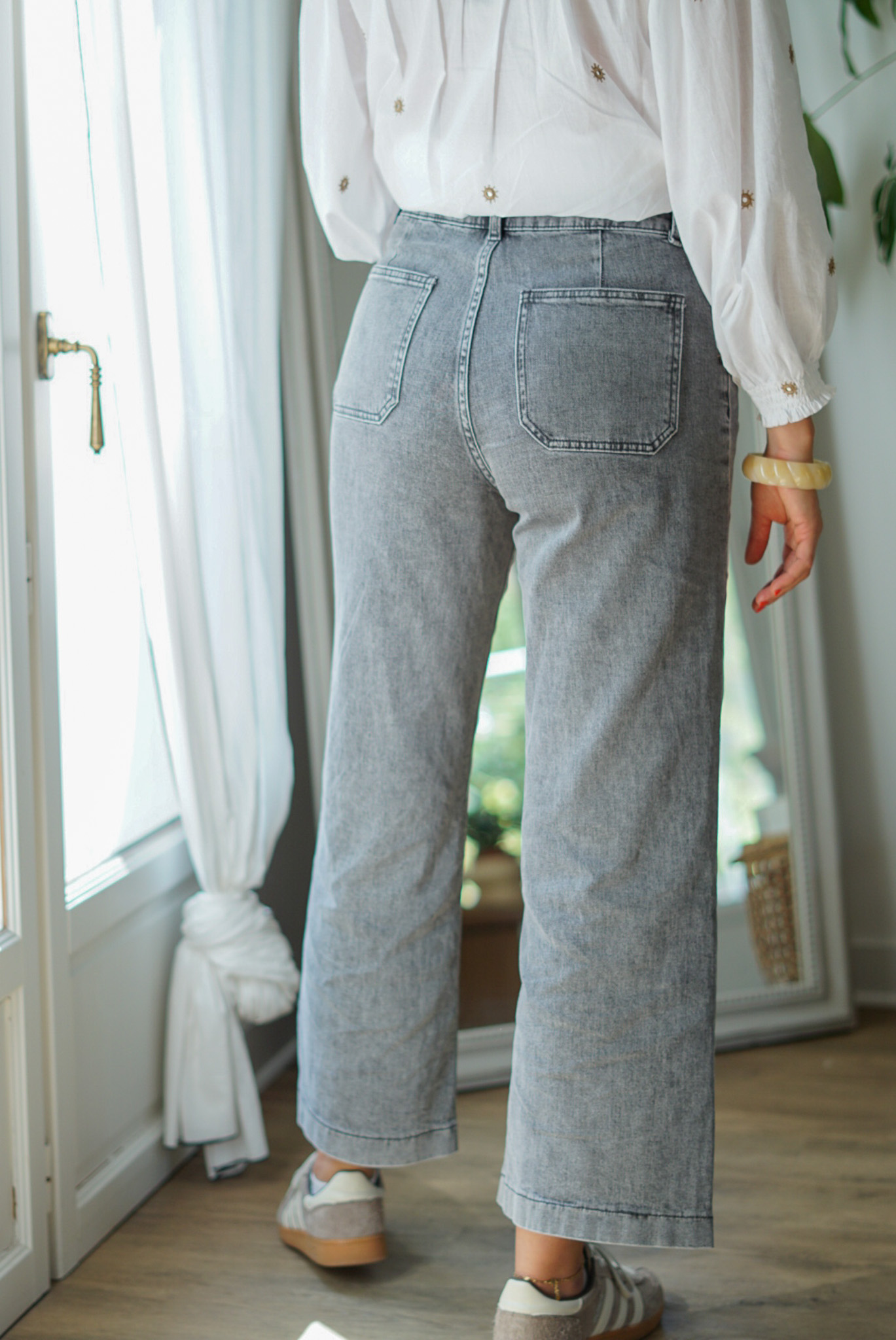 Jean Violette – Gris – Image 6