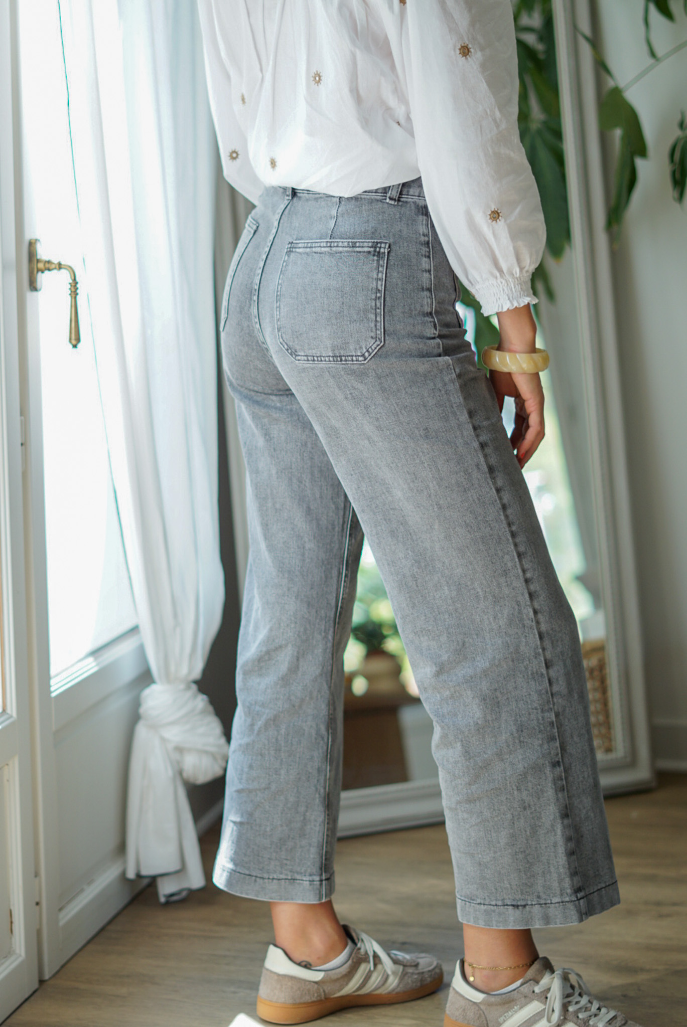 Jean Violette – Gris – Image 4