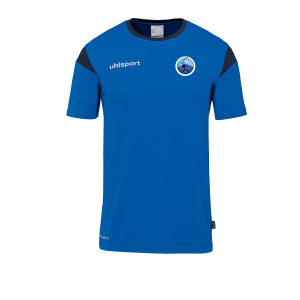 TEESHIRT SQUAD27 UHLSPORT adulte ROYAL*NOIR
