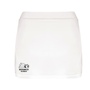 PA165 – Jupe de tennis femme BLANC – BADJEUNES 83