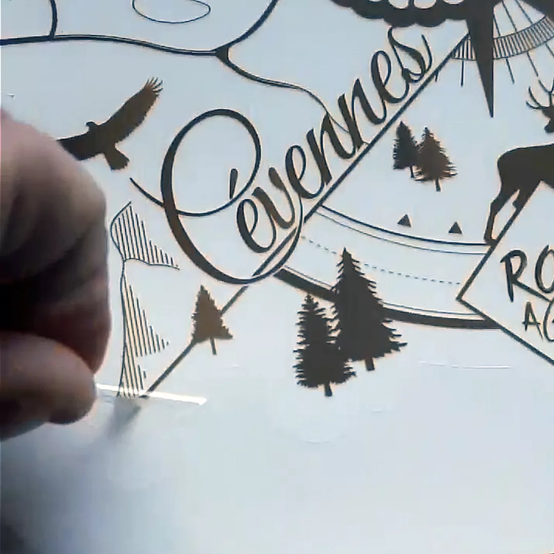 Sticker Cévennes Road Trip pour véhicule – Image 6