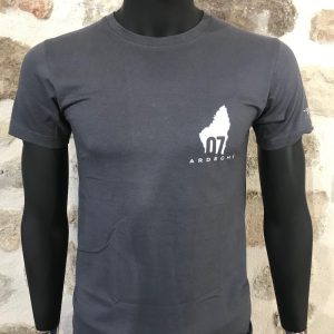 T-shirt Homme « basic » (dark grey / gris foncé)