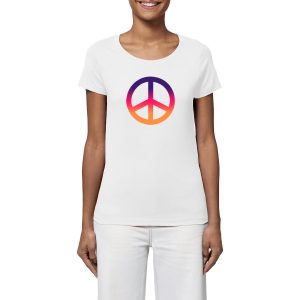 T-shirt femme bio premium Vivre ensemble