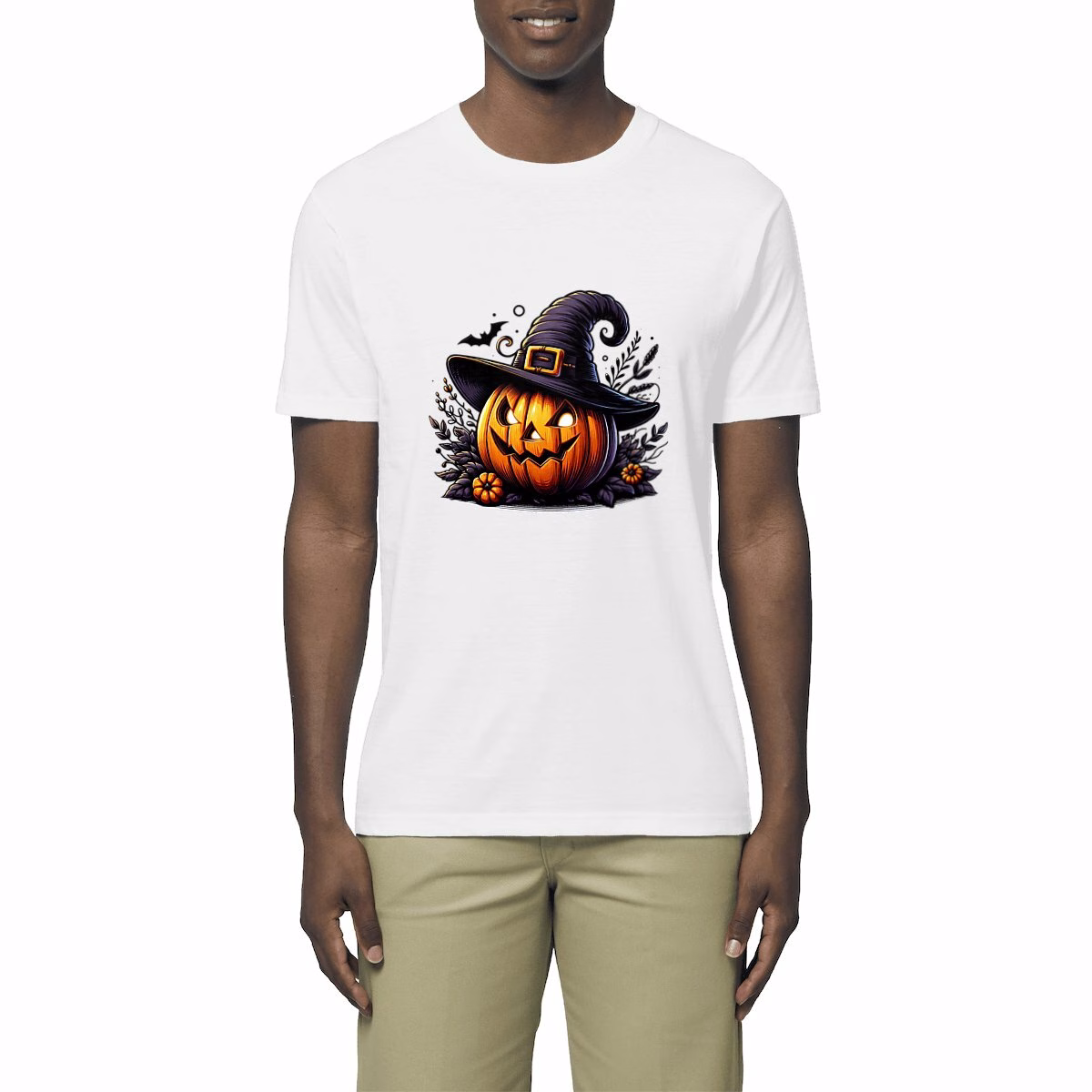 Tee-shirt Halloween écologique coton bio unisexe