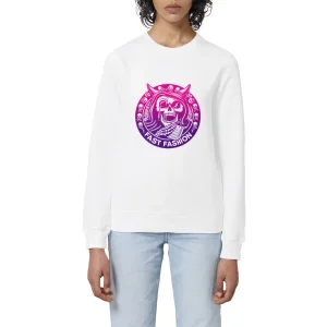 Sweat-shirt végan unisexe durable anti Fast Fashion