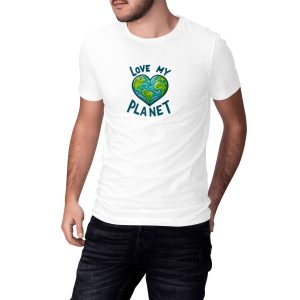 T-shirt unisexe bio Love my planet éthique