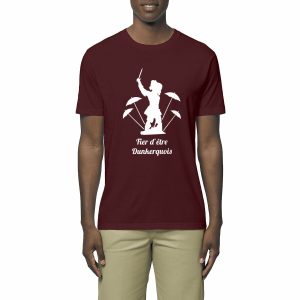 T-shirt Léger Unisexe – 100% coton Bio 150g/m² – Fier d’être dunkerquois