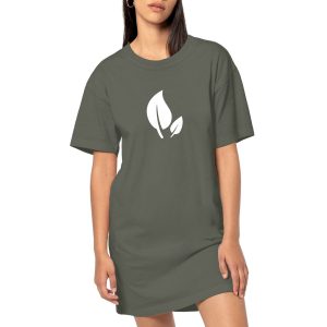 Robe T-shirt Femme coton bio oversized éthique