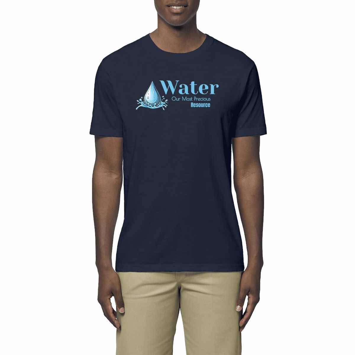 T-shirt végan unisexe Water Our Most Precious Resource