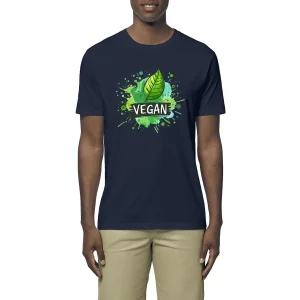 T-shirt végan unisexe léger coton bio