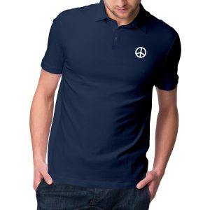 Polo homme coton bio Vivre ensemble éthique