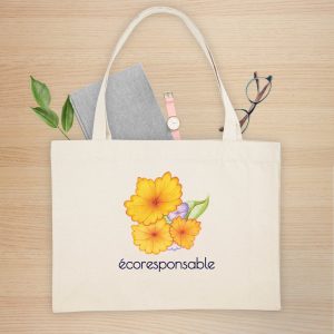 Shopping bag matières recyclées écoresponsables