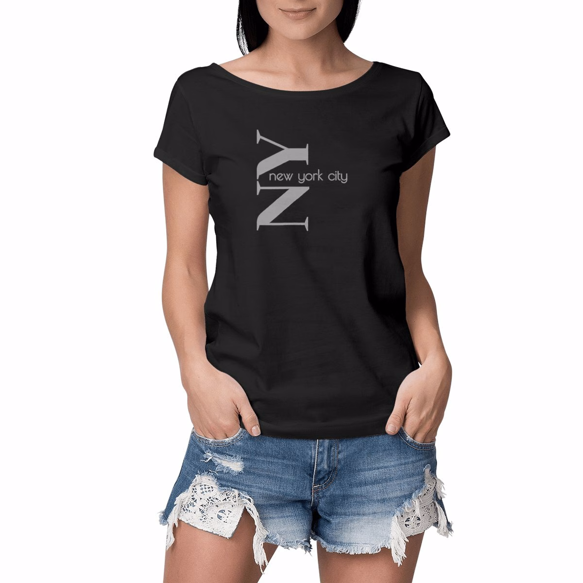 T-shirt New York City Femme coton bio éthique