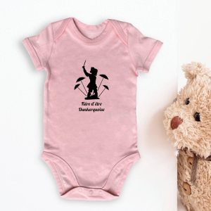 Body Bébé – 100% Coton Bio 200g/m² – Fière d’être dunkerquoise