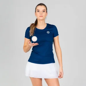 Tee-shirt Eve Tech Roundneck Bleu Foncé
